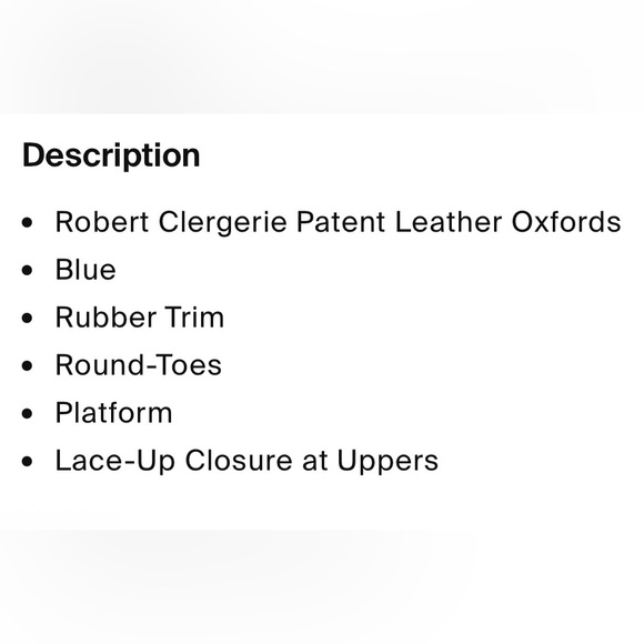 Robert Clergerie Patent Leather Oxford Shoes - Picture 7 of 7